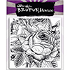 Brutus Monroe Enchanted Rose Background Stamp