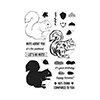 Hero Arts Color Layering Squirrel Stamp Set