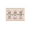 Hero Arts Three Happy Elves Stamp