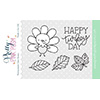 Pretty Pink Posh Happy Turkey Clear Stamp Set