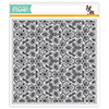 Simon Says Cling Rubber Stamp Kaleidoscope Leaves Background