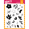 WPlus9 Hellebore Builder Stamp Set