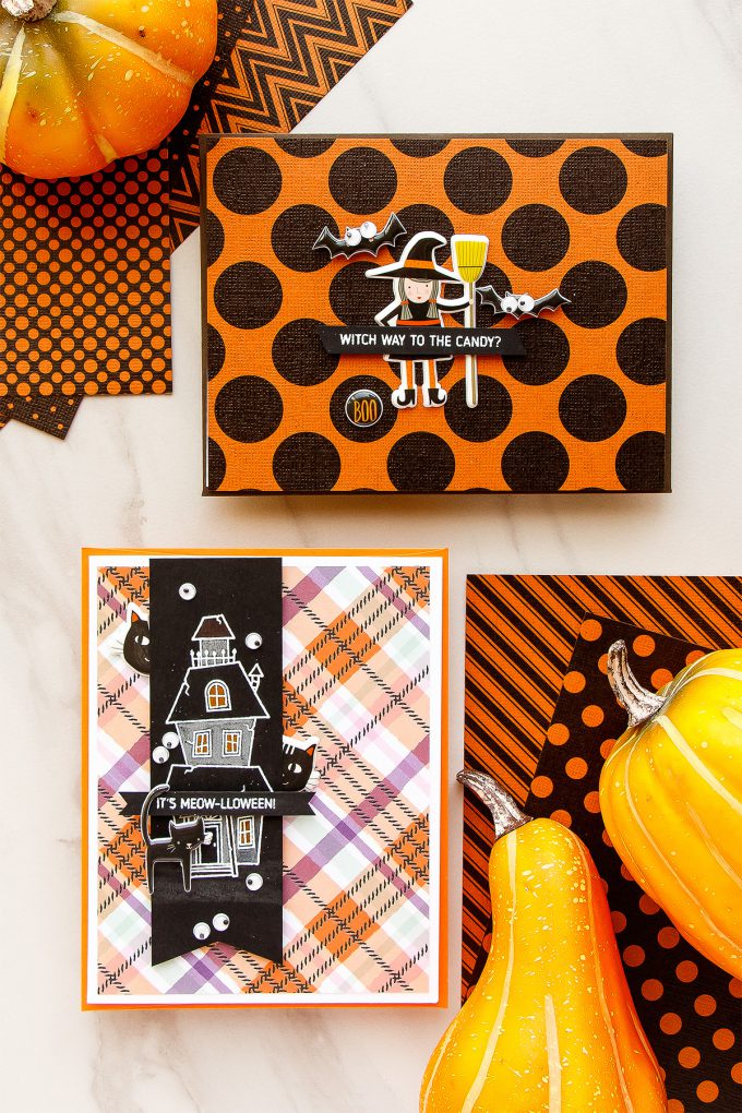 Simon Says Stamp | Limited Edition Halloween Card Kit. Silly and Spooky Halloween cards by Yana Smakula