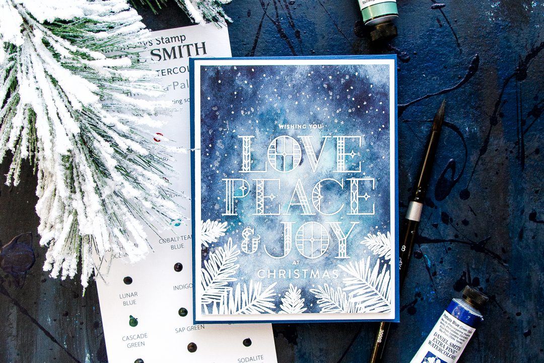 Simon Says Stamp | Christmas Night in Watercolors. Video