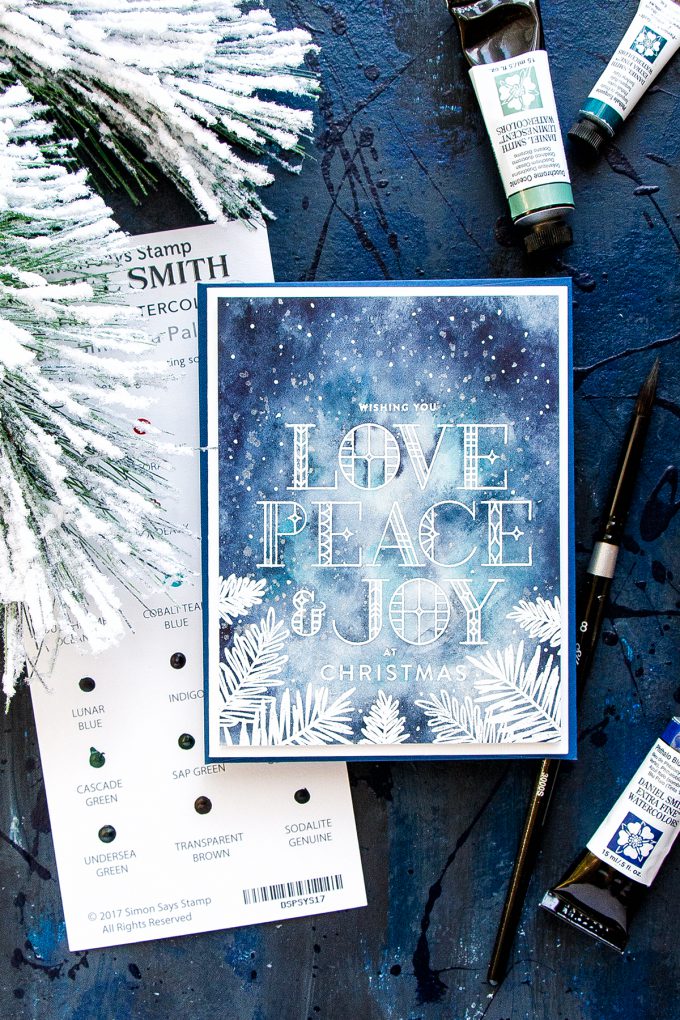 Simon Says Stamp | Christmas Night in Watercolors. Video