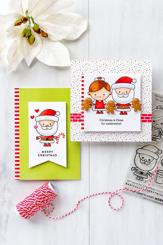 Simon Says Stamp | December 2017 Card Kit . From our squad to yours, Merry Christmas card by Yana Smakula. #simonsaysstamp #sssck #stamping #cardmaking #christmascard