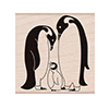 Hero Arts Rubber Stamp Penguin Family 