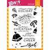 Wplus9 Silver Bells Clear Stamps