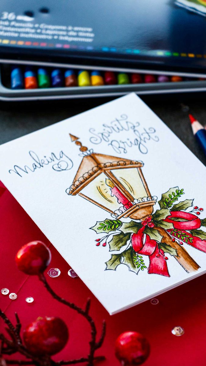 Simon Says Stamp | Suzy’s Watercolor Prints Christmas Cards