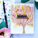 Simon Says Stamp | We Grow Through - Watercolor Tree Encouragement Card by Yana Smakula using Brushed Branches Background Sss101792 stamp #simonsaysstamp #sssfriends #watercolorcard #handmadecard #encouragementcard