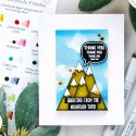 Simon Says Stamp | Echoing Thank You Card with Shouting From The Rooftops Set. Handmade card by Yana Smakula #simonsaysstamp #stamping #sssfriends #cardmaking #watercolorsky