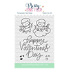 Pretty Pink Posh Cupid Friends Clear Stamp Set