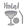 Spellbinders Hola Margaritas Die Set