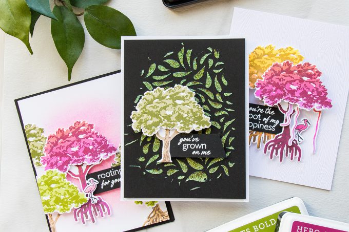 Hero Arts | Color Layering With Yana Series – Color Layering Mangrove Cards. Video 