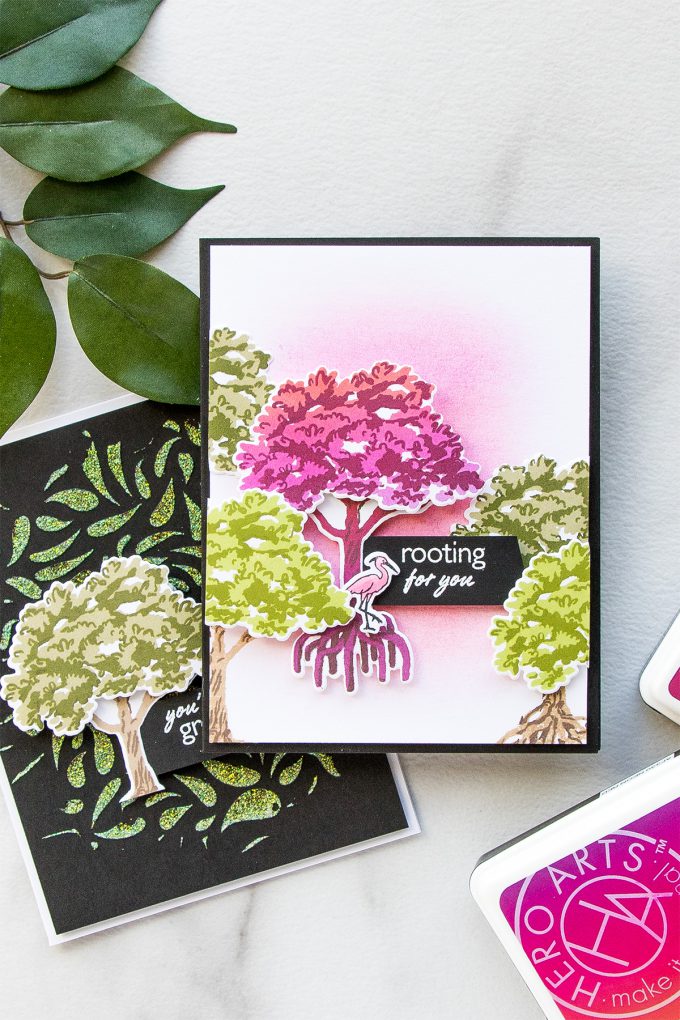 Hero Arts | Color Layering With Yana Series – Color Layering Mangrove Cards. Video 