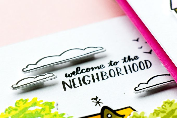 Hero Arts | Welcome Neighbour Cards by Yana Smakula #stamping #heroarts #cardmaking 