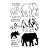 Hero Arts Color Layering Elephant Stamps