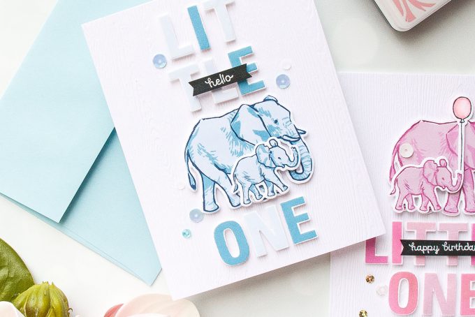 Hero Arts | Color Layering With Yana Series - Color Layering Elephant Cards. Video