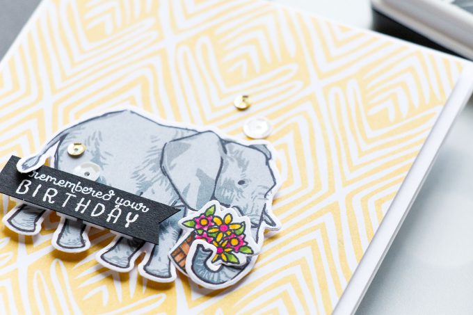 Hero Arts | Color Layering With Yana Series - Color Layering Elephant Cards. Video