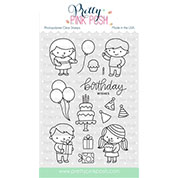 Pretty Pink Posh Birthday Friends Stamp Set