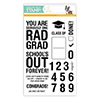 CZ Design Clear Stamps Rad Grad