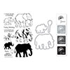 Hero Arts Color Layering Elephant Bundle