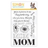 Simon Says Clear Stamps Mom Flowers