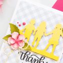 Spellbinders | Ombre Silhouette Die Cuts. Video. Blog Hop + Giveaway Mother's Day Card featuring Little Loves collection by Spellbinders 