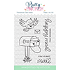 Pretty Pink Posh Happy Mail Clear Stamp Set