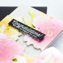 Hero Arts | Monochromatic Floral Cards (Almost No Coloring!) by Yana Smakula. Video tutorial. #heroarts #heroflorals #cardmaking #monochromaticcards #stamping 