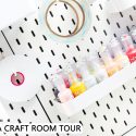 My IKEA Craft Room (Craft Corner) Tour 2018 | Yana Smakula #craftroom #ikeacraftroom #craftsuppliesstorage #ikeacraftroomstorage #ikeacraftroomideas #ikeacraftroomideassmallspaces