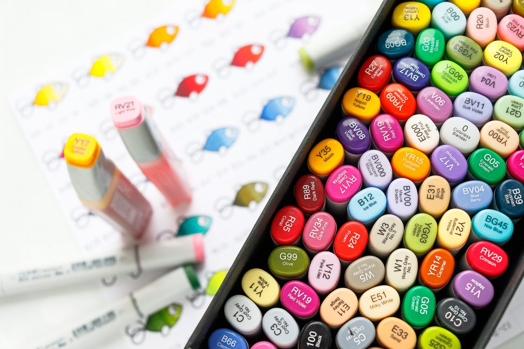 Copic Color Combination Chart