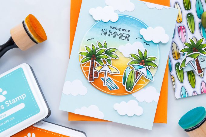 Simon Says Stamp | Good Vibes Release. Surf's Up Inspiration Cards. Video