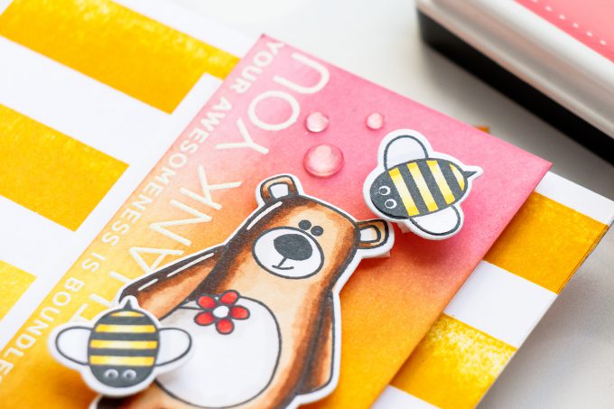 Simon Says Stamp | Thank You - Bear Hugs Card by Yana Smakula