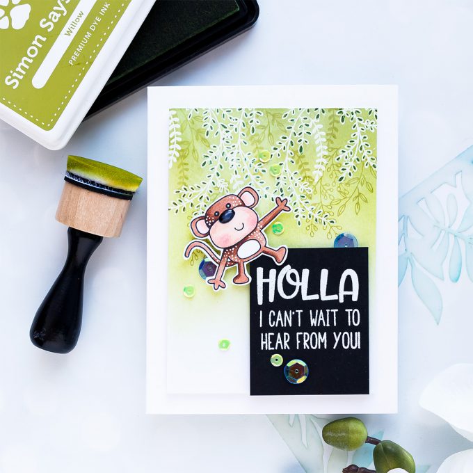 Simon Says Stamp | Holla! I Can't Wait To Hear From You! 