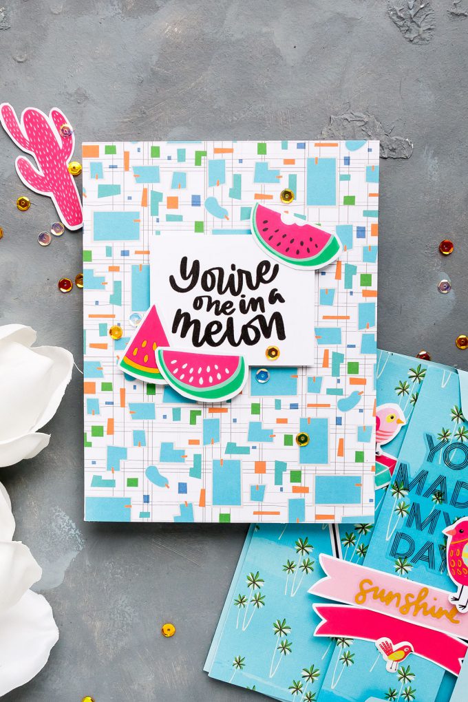 Simon Says Stamp | July 2018 Card Kit Cards #cardmaking #ssscardkit #papercrafting