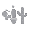 Spellbinders Potted Cacti Dies