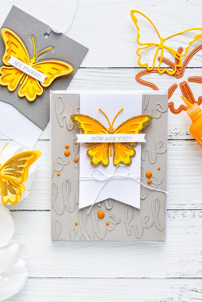 Spellbinders | Color Layering with Dies - Handmade Card featuring Exclusive Indie Line #spellbinders #diecutting #cardmaking