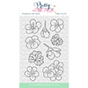 Pretty Pink Posh Geraniums Stamps