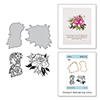 Spellbinders A Rose Any Other Name Stamp and Die Set