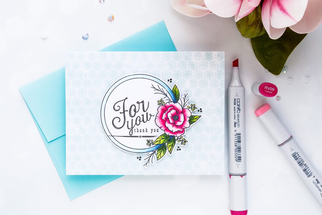 Simon Says Stamp | August Card Kit - Mandy's Flowers Take One- For You Card by Yana Smakula #sss #sssck #simonsaysstamp #stamping #cardmaking #handmadecard