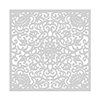 Hero Arts Ornate Floral Stencil 6x6