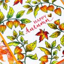 Hero Arts | Fall Foliage Cards. September 2018 My Monthly Hero Kit. Video tutorial. Pattern stamping 3 ways. #yscardmaking #heroarts #mymonthlyhero #cardmaking #fallcard #fallcardmaking #autumncard #heroartskit #cardkit #handmadecard