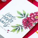 STAMPtember | Beautiful Flowers 2 by Simon Says Stamp - Handmade Floral Cards featuring Pencil & Copic Coloring by Yana #stamptember #simonsaysstamp #yscardmaking #handmadecard