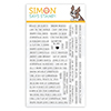 Simon Says Clear Stamps Tiny Words Christmas