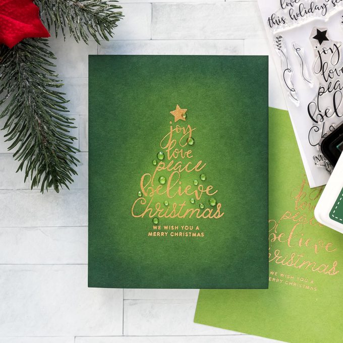 Simon Says Stamp | Simplistic Christmas Cards. Yippee For Yana Series. Video #yscardmaking #stamping #simonsaysstamp #handmadecard #christmascard