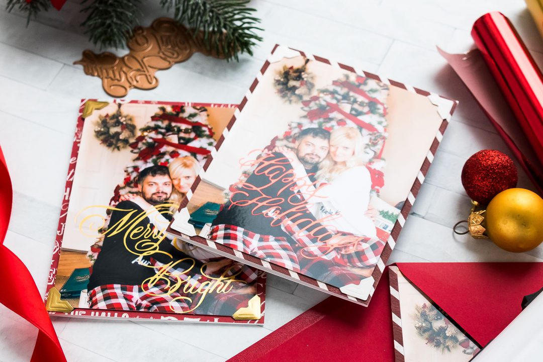 Spellbinders Glimmer | Hot Foiled Holiday Photo Cards. Video