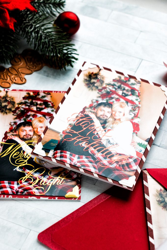 Spellbinders Glimmer | Hot Foiled Holiday Photo Cards. Video