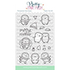 Pretty Pink Posh Penguin Pals Stamps