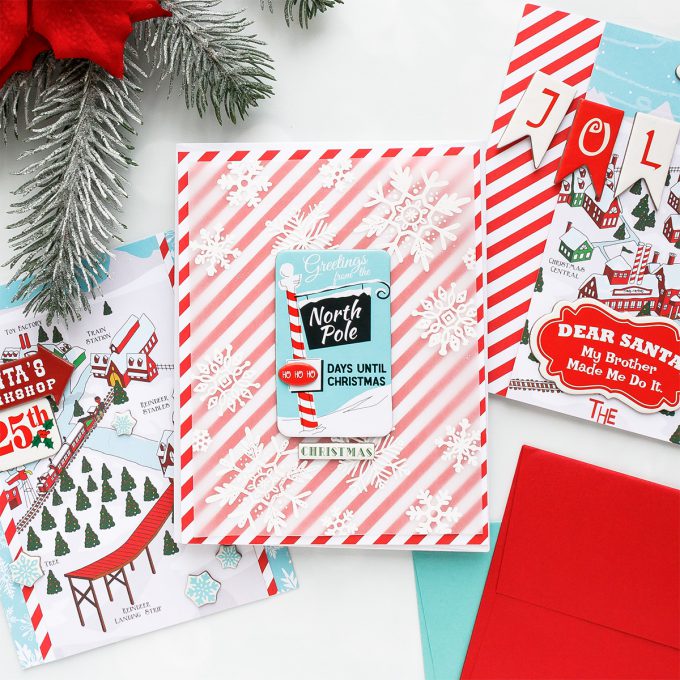 December 2018 Card Kit - Easy Holiday Cards by Yana Smakula for Simon Says Stamp